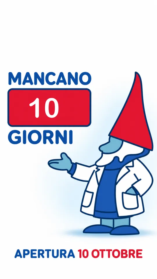 Lo gnomo della farmacia nel countdown per l'apertura di Marzoli 5