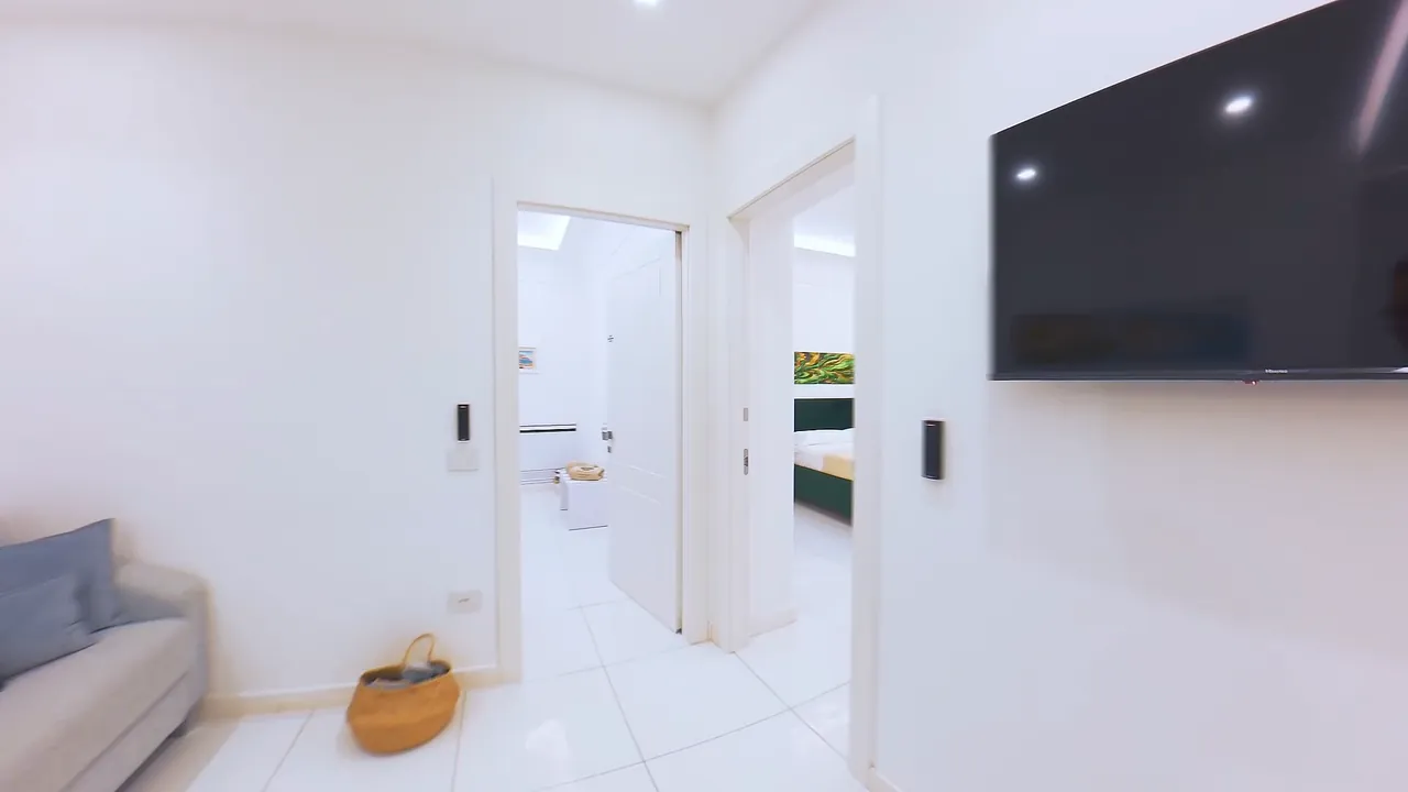 Gli interni della casa